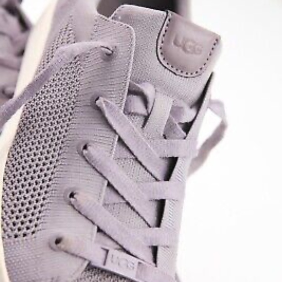 UGG Women's Zilo Knit Soft Amethyst Sneakers Trainers COMFORTABLE FLAT SHOES 8 - Picture 4 of 11